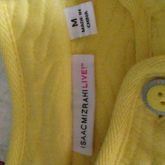 Isaac Mizrahi Quilted cotton,button front jacket NWOT - Picture 4 of 10